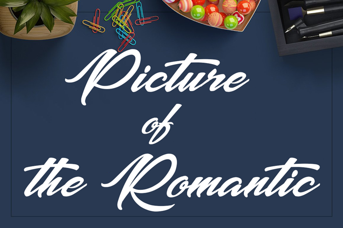 Picture of the Romantic Font