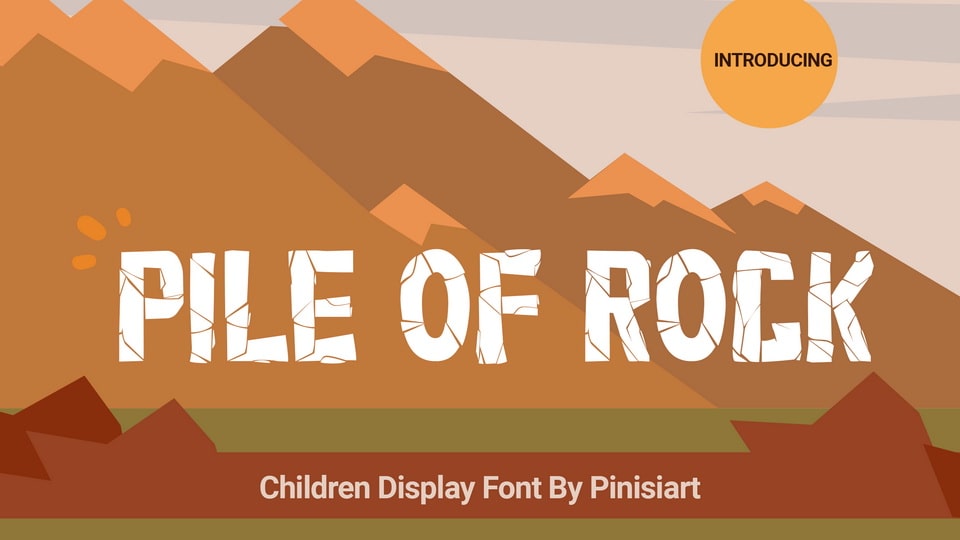 Pile of Rock Font › Fontesk