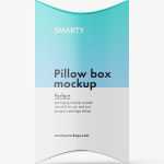 Pillow box mockup