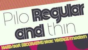 Pilo Font Family › Fontesk