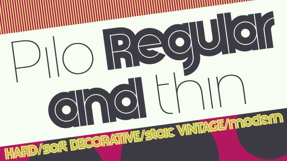 Pilo Font Family › Fontesk