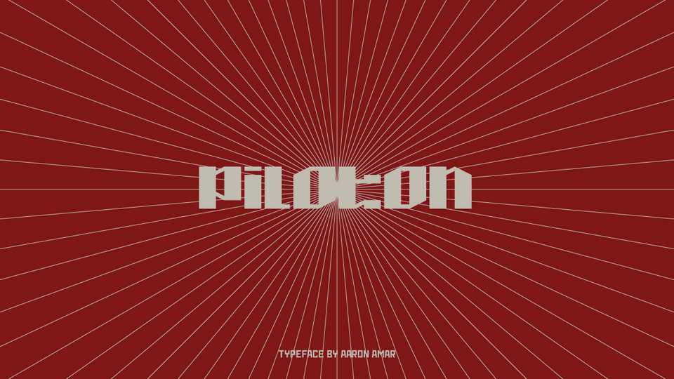 Piloton Font Family › Fontesk