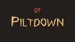 Piltdown Font › Fontesk
