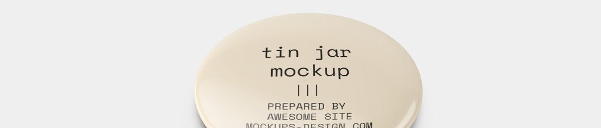 Pin button mockup
