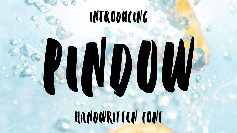 Pindow Brush Font › Fontesk