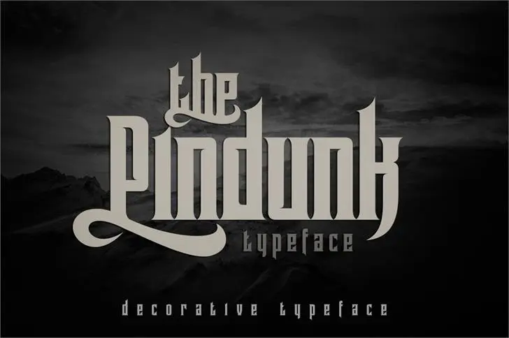 Pindunk Font