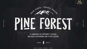 Pine Forest Font › Fontesk