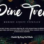 Pine Tree Font › Fontesk