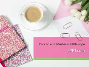 Pink Coffee PowerPoint Theme