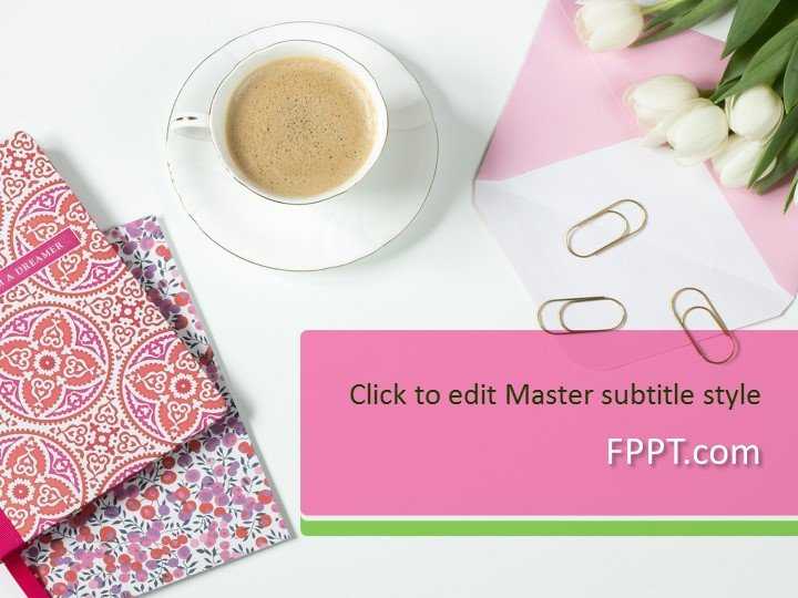 Pink Coffee PowerPoint Theme