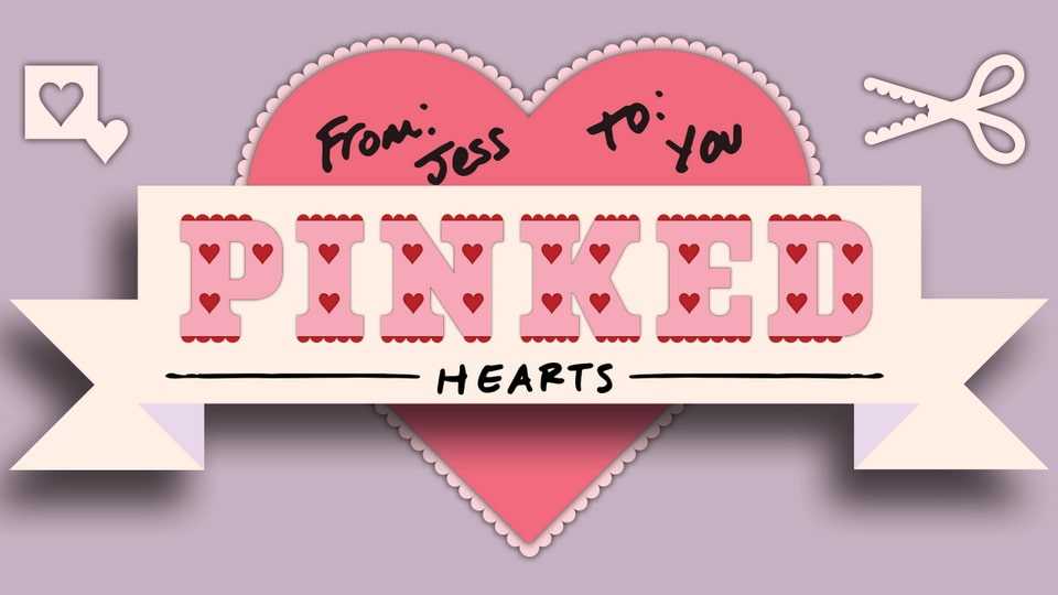 Pinked Hearts Font › Fontesk