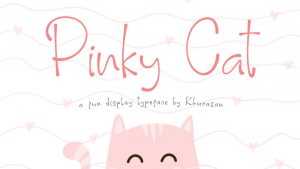 Pinky Cat Font › Fontesk