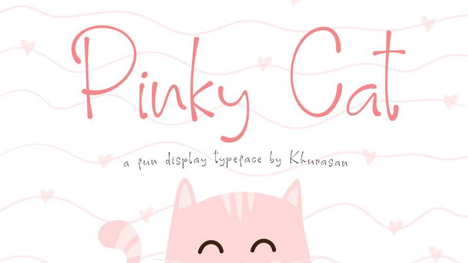 Pinky Cat Font › Fontesk