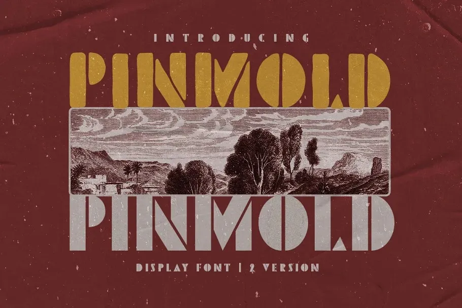 Pinmold Font
