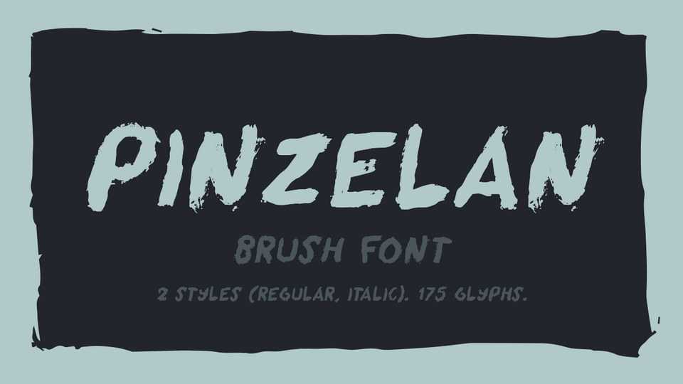Pinzelan Font › Fontesk
