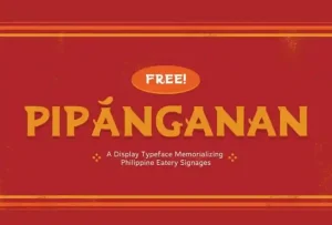 Pipánganan Display Font