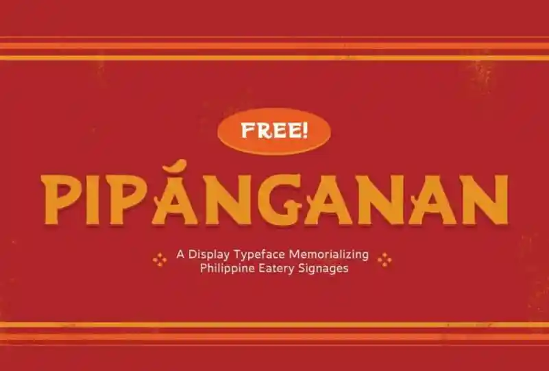 Pipánganan Display Font