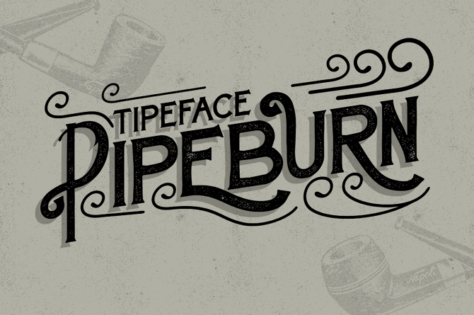 Pipeburn Typeface