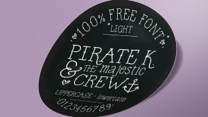 Pirate K. Font › Fontesk