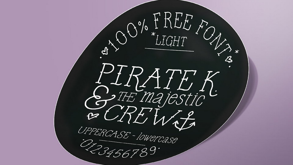 Pirate K. Font › Fontesk