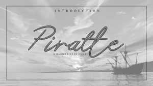 Piratte Diarys Font › Fontesk