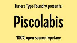 Piscolabis Font › Fontesk