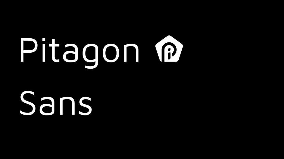 Pitagon Sans Font Family › Fontesk