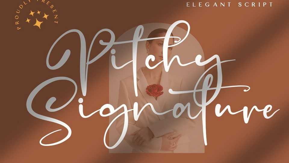 Pitchy Signature Font › Fontesk