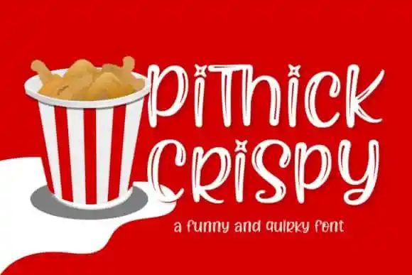 Pithick Crispy Display Font