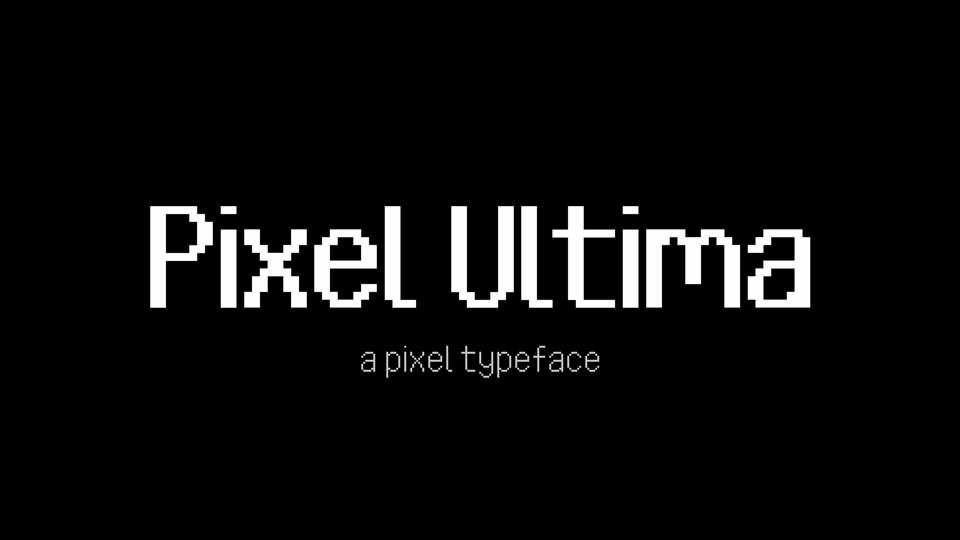 Pixel Ultima Font › Fontesk