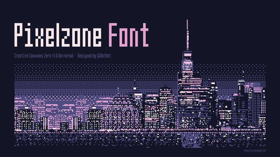 Pixelzone Font › Fontesk