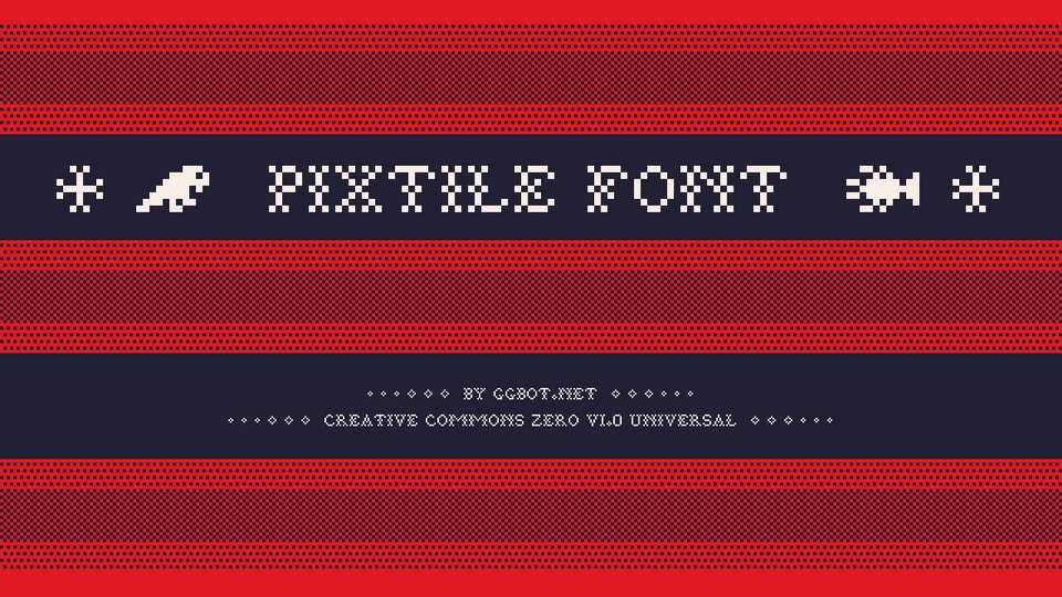 Pixtile Font › Fontesk