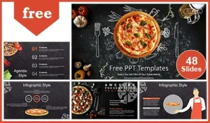 Pizza Restaurant PowerPoint Templates
