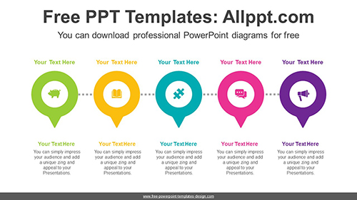 Placemark Listed Diagram Template