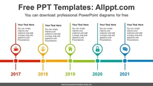 Placemark Point PowerPoint Diagram