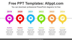 Placemarks PowerPoint Diagram Template