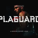 Plaguard Display Font - Fonte Grátis Plaguard Display Font