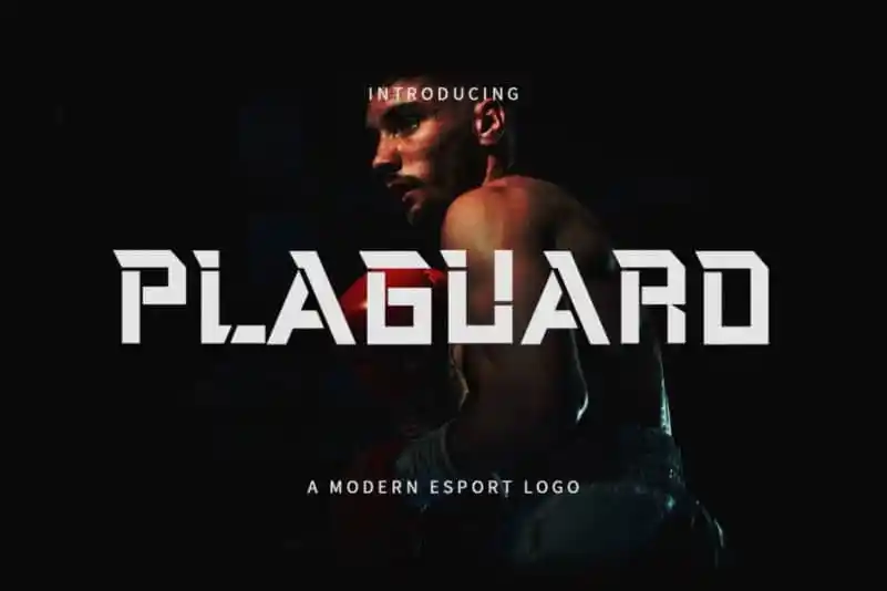 Plaguard Display Font