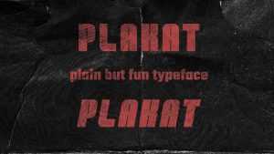 Plakat Font › Fontesk