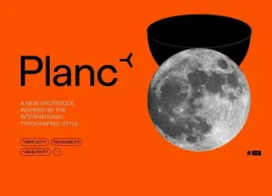 Planc Sans Serif Font