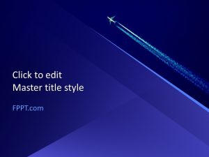 Plane PowerPoint Template