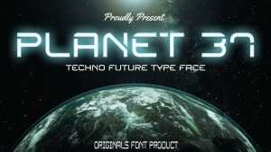 Planet 37 Font › Fontesk