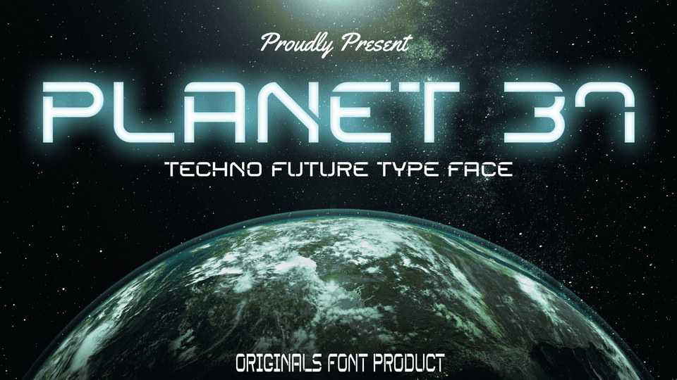 Planet 37 Font › Fontesk
