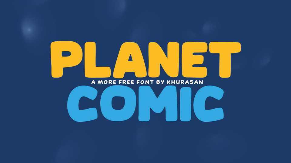 Planet Comic Font › Fontesk