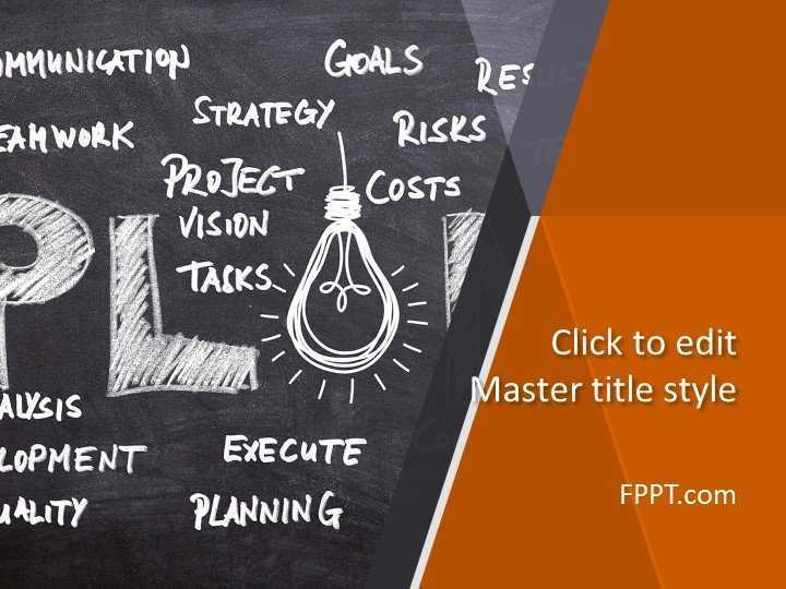 Planning PowerPoint Template