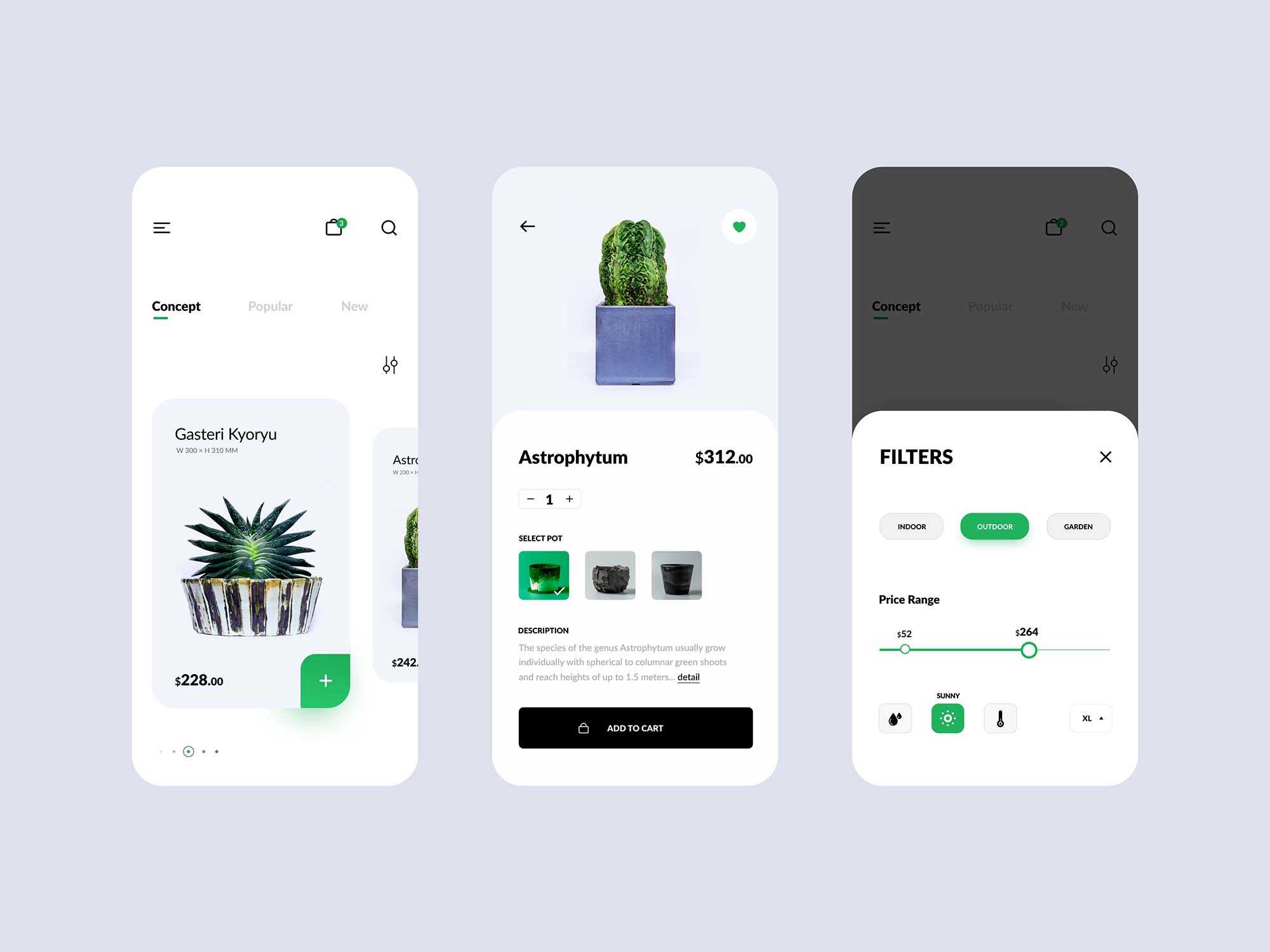 Plant Shop E-commerce App Template (FIG)