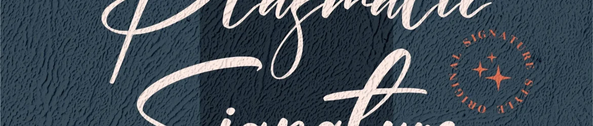 Plasmatic Signature Font