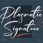 Plasmatic Signature Font