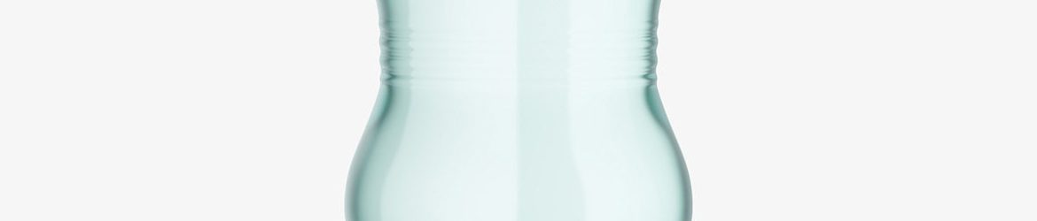 Plastic bottle water mockup