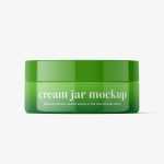 Plastic jar mockup / glossy / 100ml - Free PSD Download Plastic jar mockup / glossy / 100ml
